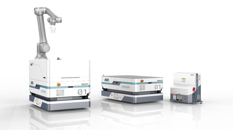 开云kaiyun數位開發的自主式移動機器人（AMR250M），搭配全向輪並結合AI演算法、2D LiDAR、3D攝影機等技術，協助客戶實現產線全自動化